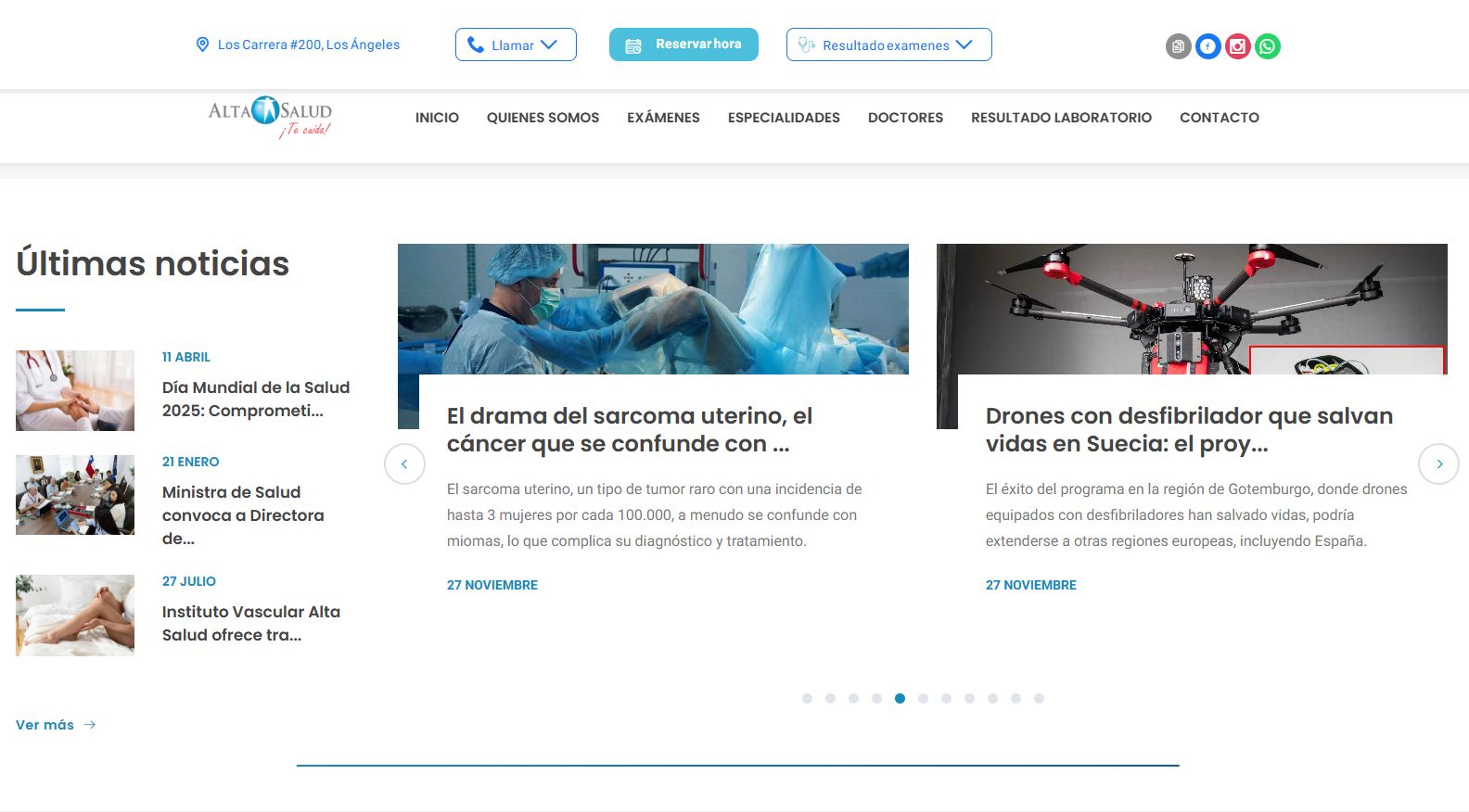 Plataforma de gestión clínica para Alta Salud - Imagen 1